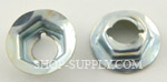 8mm Stud Size, 13mm Hex Size Thread Cutting Nuts